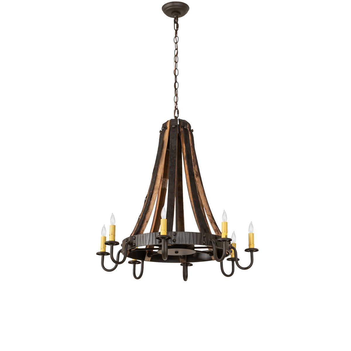 Madera 8 - Light Chandelier