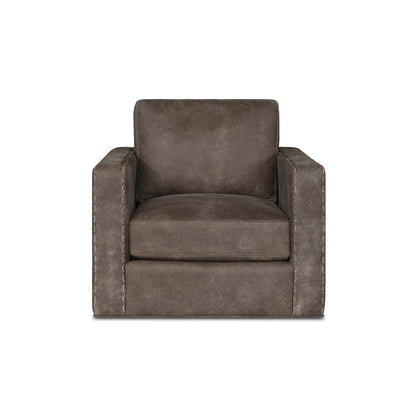 Magdalena Swivel Armchair Chair with Ottoman