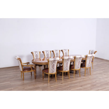 Maggiolini Upholstered Arm Chair (Set of 2)