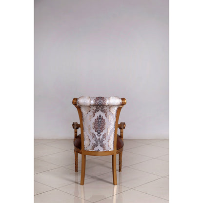 Maggiolini Upholstered Arm Chair (Set of 2)