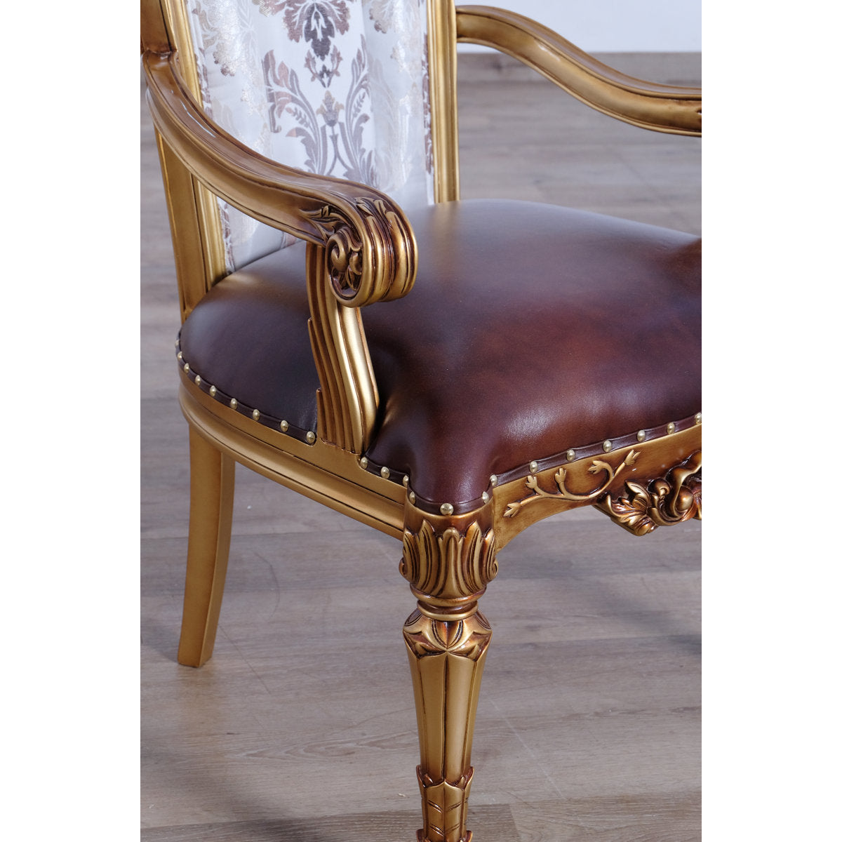 Maggiolini Upholstered Arm Chair (Set of 2)