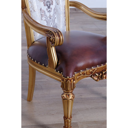Maggiolini Upholstered Arm Chair (Set of 2)