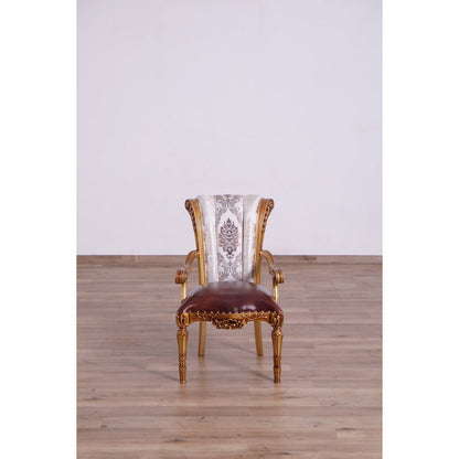 Maggiolini Upholstered Arm Chair (Set of 2)