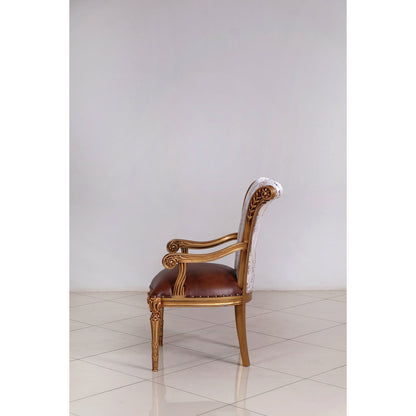 Maggiolini Upholstered Arm Chair (Set of 2)