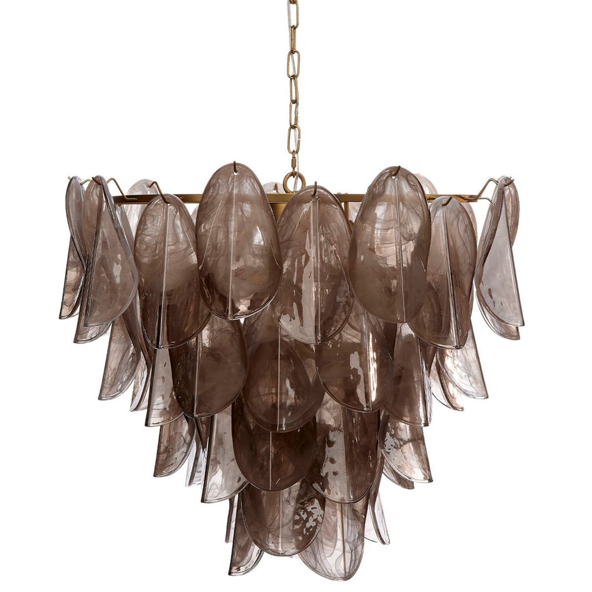Magnolia 10-Light Quartz Glass Chandelier
