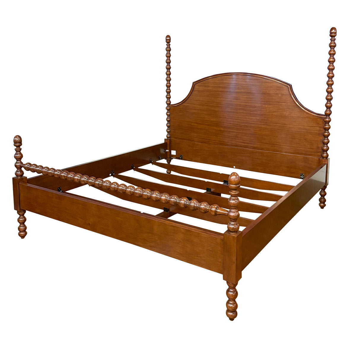 Mahogany Spindle Bed