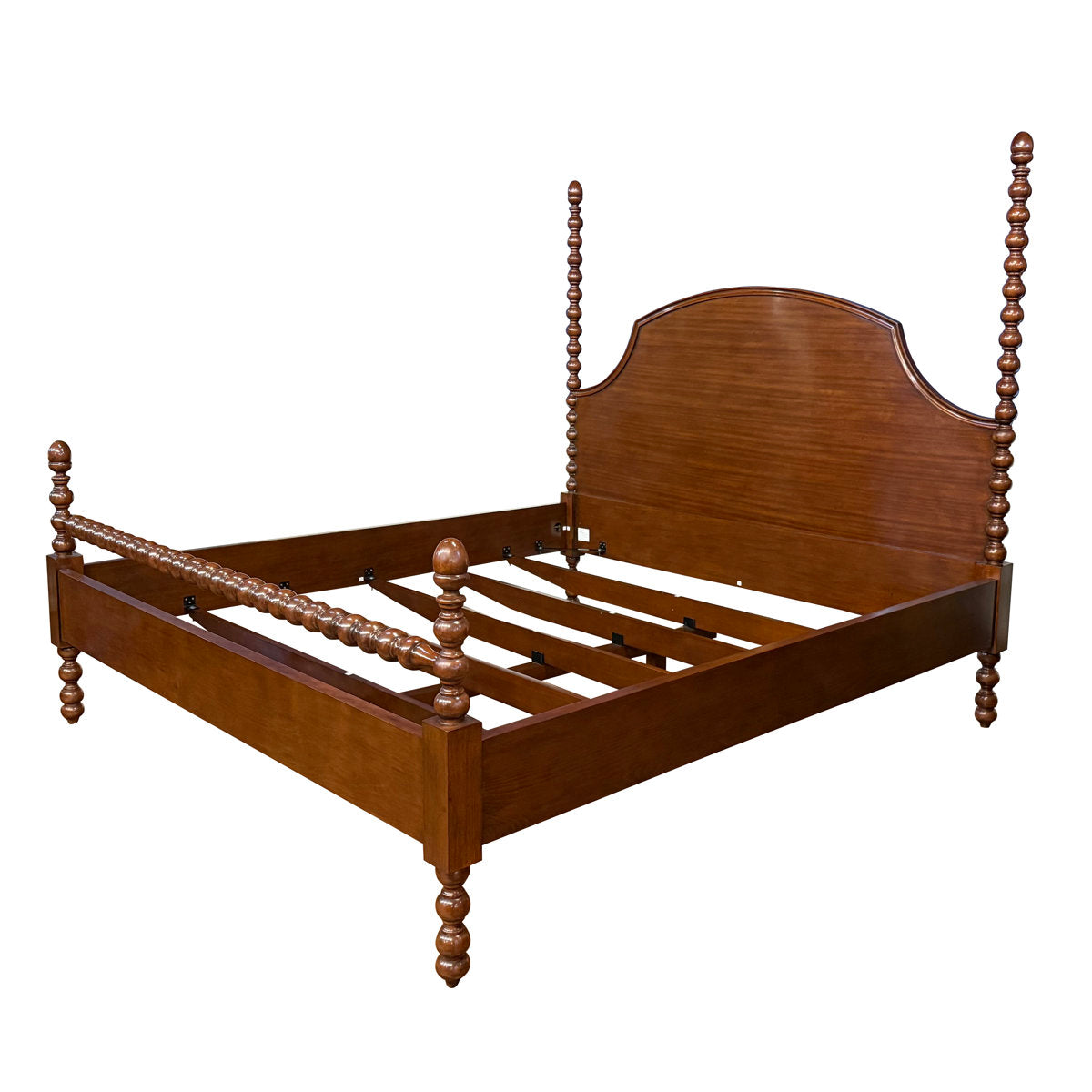 Mahogany Spindle Bed