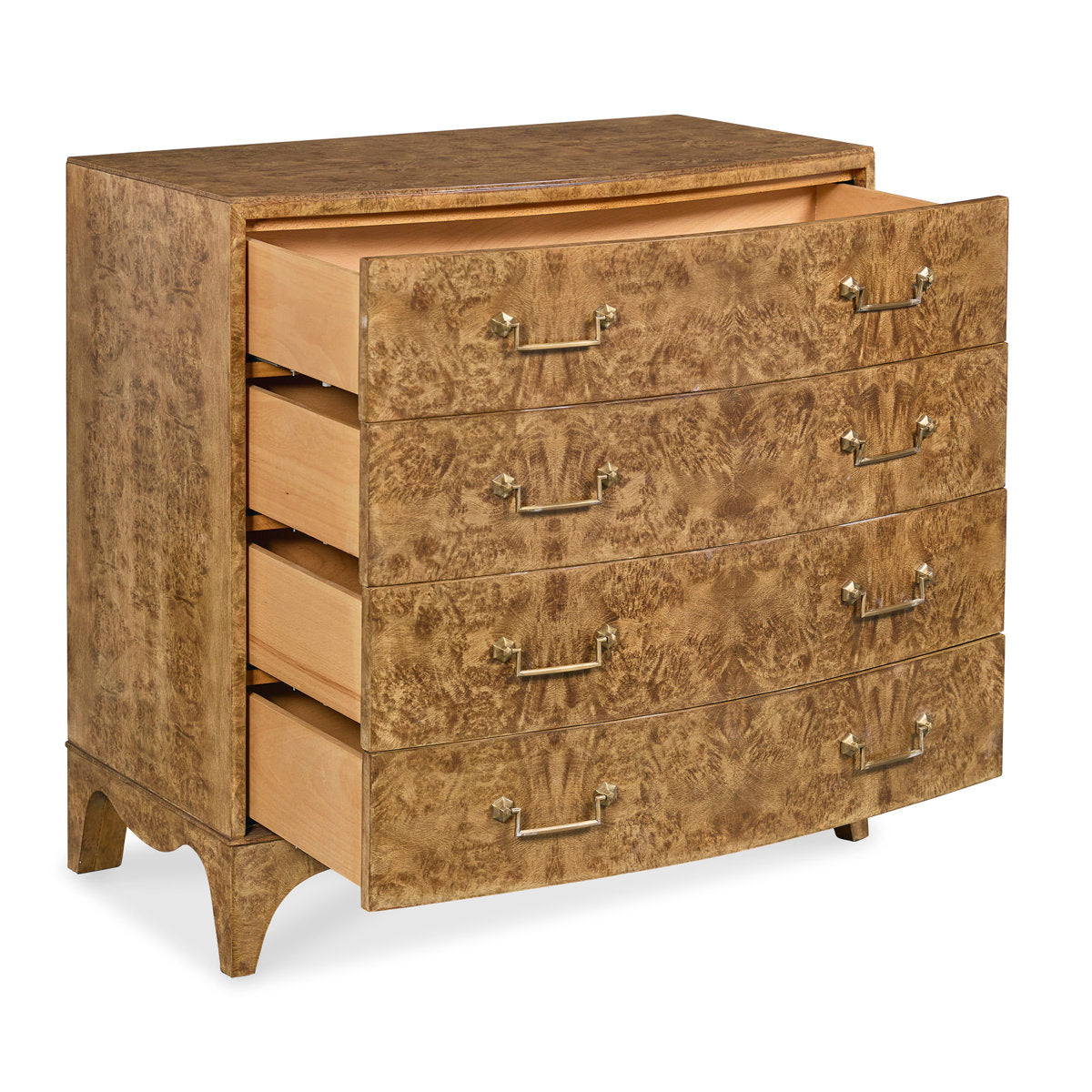 Maitland Smith 4 - Drawer Solid Wood Dresser