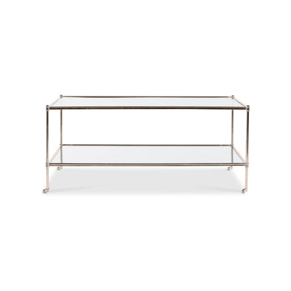 Maitland Smith Glass Cocktail Table