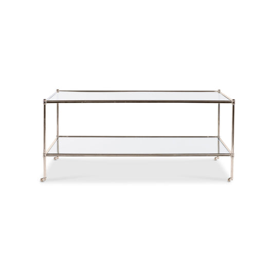 Maitland Smith Glass Cocktail Table