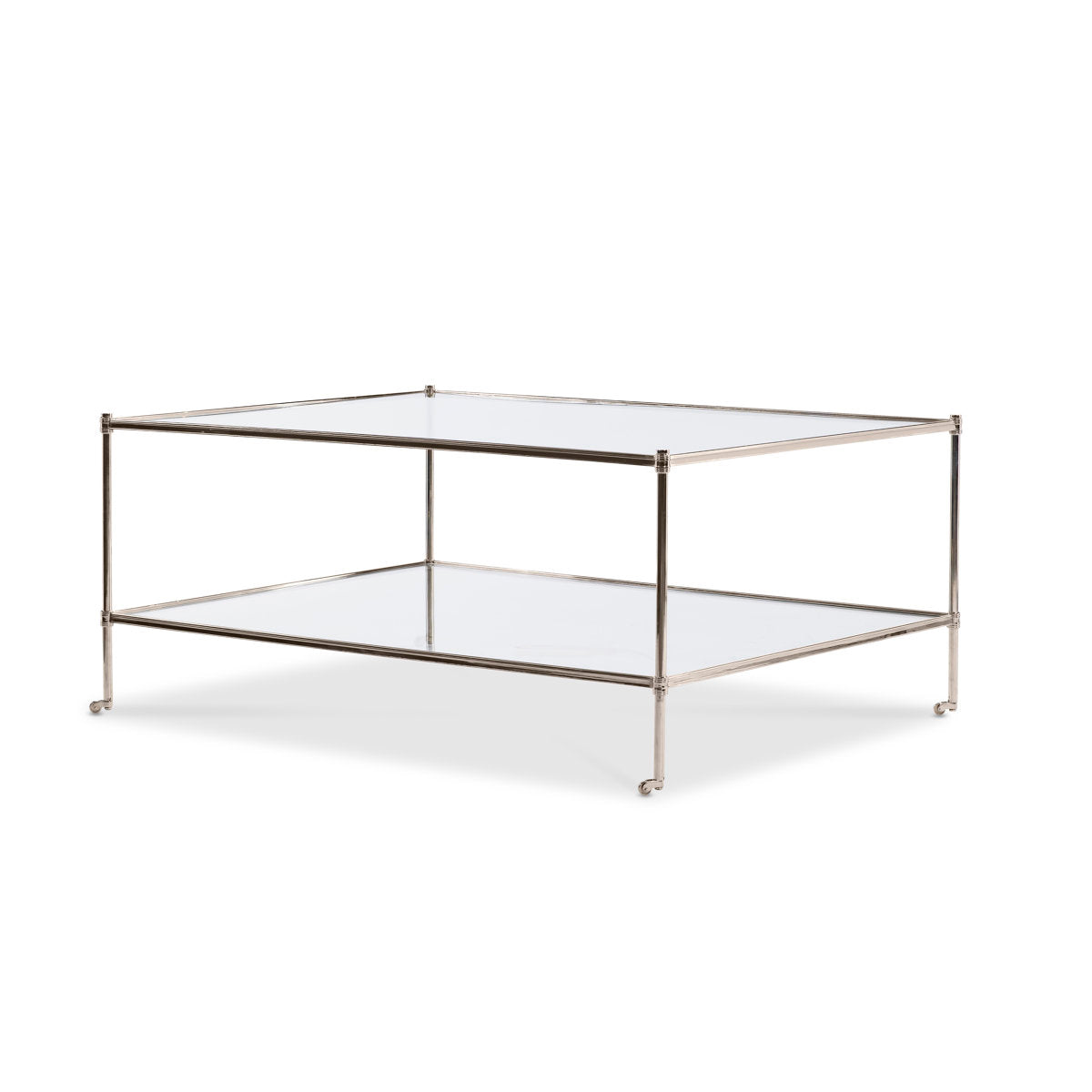 Maitland Smith Glass Cocktail Table