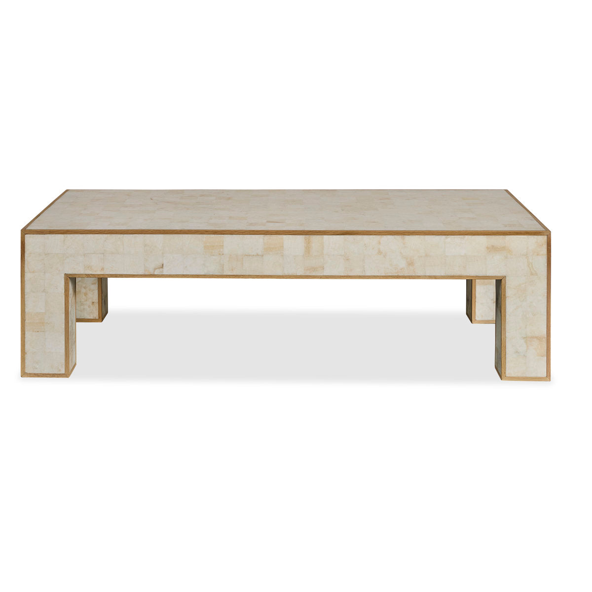 Maitland Smith Stone Cocktail Table