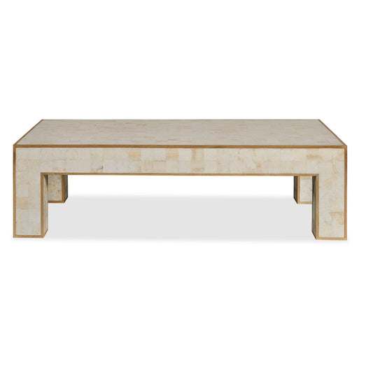 Maitland Smith Stone Cocktail Table