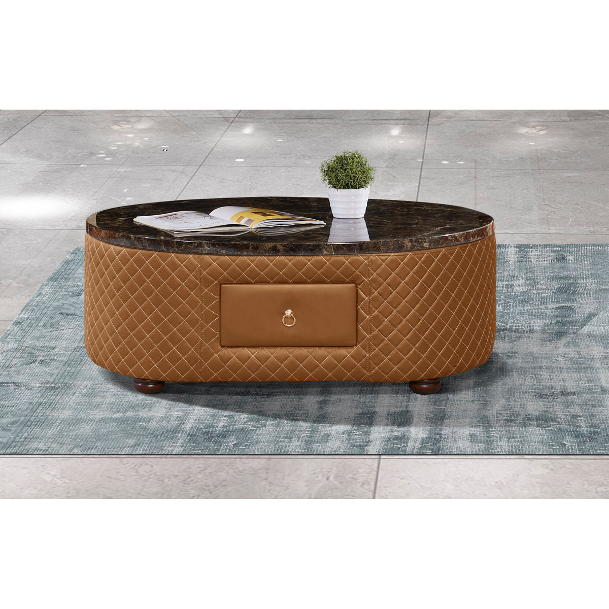 Makassar Marble Coffee Table