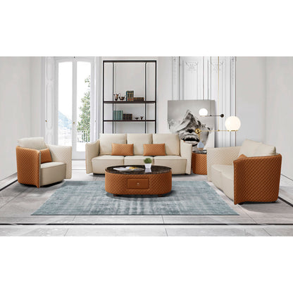 Makassar Marble Coffee Table