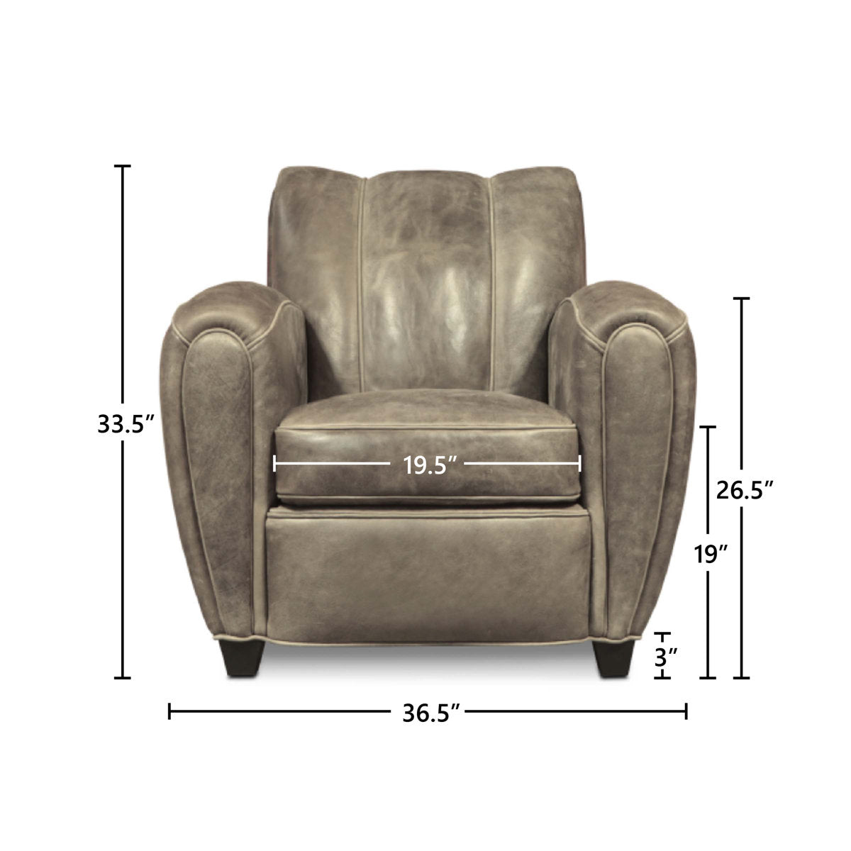 Manon Leather Armchair