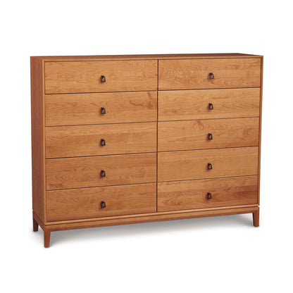 Mansfield 10 - Drawer Solid Wood Dresser