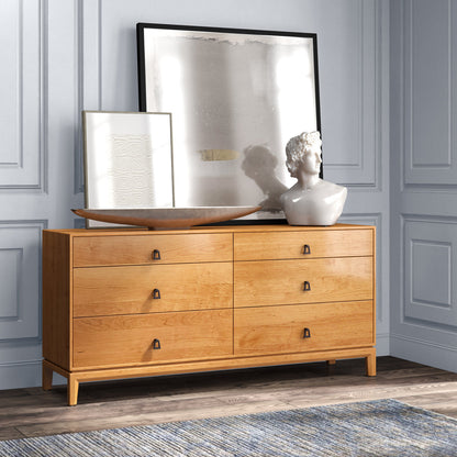 Mansfield 6 - Drawer Solid Wood Dresser