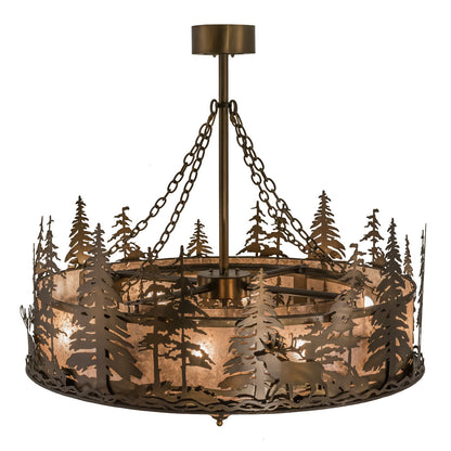 Manville 11 - Light Glass Chandelier