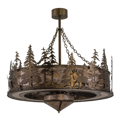 Manville 11 - Light Glass Chandelier