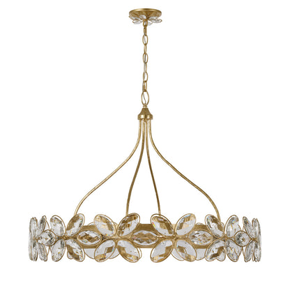 Marbella 14-Light Chandelier in Gold Shimmer by Breegan Jane