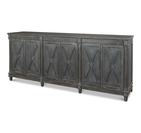 Marksman 96'' W Solid Wood Sideboard