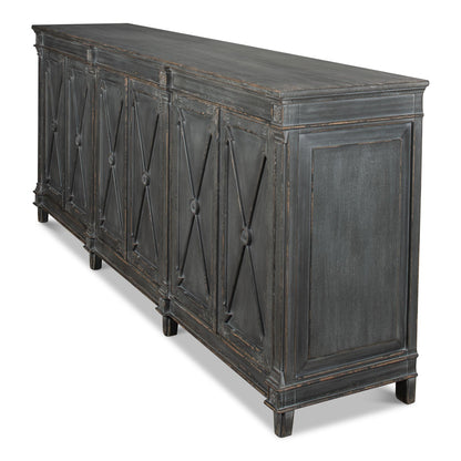 Marksman 96'' W Solid Wood Sideboard