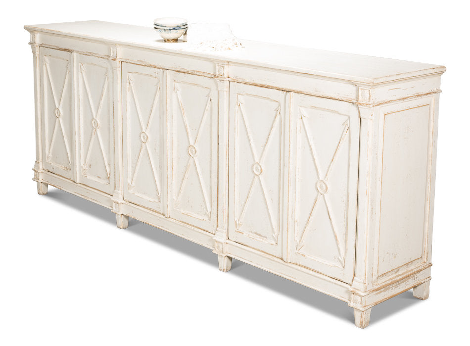 Marksman 97'' W Solid Wood Sideboard