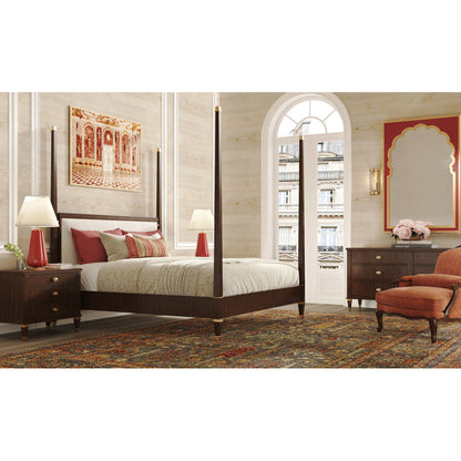 Marlborough By Alexa Hampton Upholstered Four Poster Bed