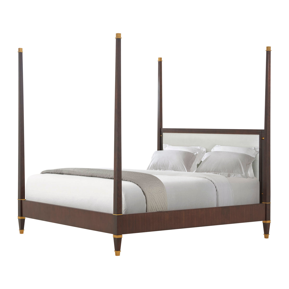 Marlborough By Alexa Hampton Upholstered Four Poster Bed