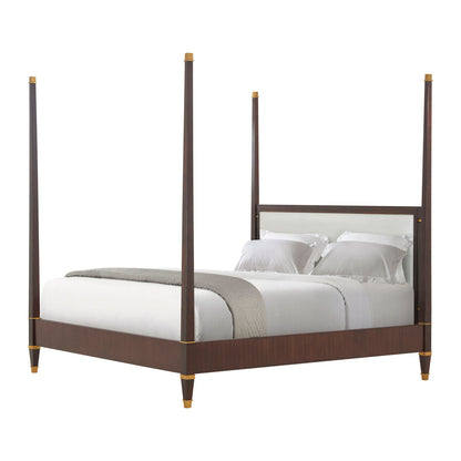 Marlborough By Alexa Hampton Upholstered Four Poster Bed