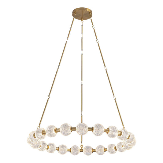 Marni Aluminum/Steel LED Chandelier