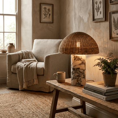 Maroqa Woven Table Lamp