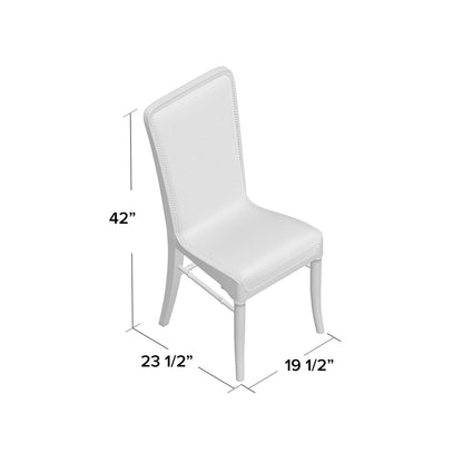 Marst Hill Leather Dining Chair (Set of 2)