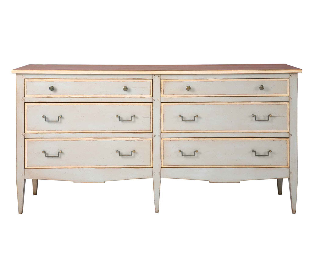 Massonniere 6 - Drawer Solid Wood Dresser