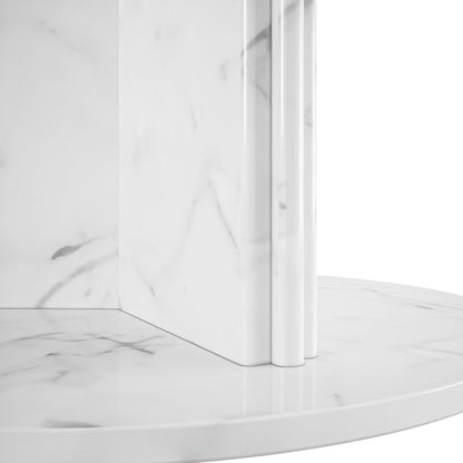 Maximo Round Marble Dining Table