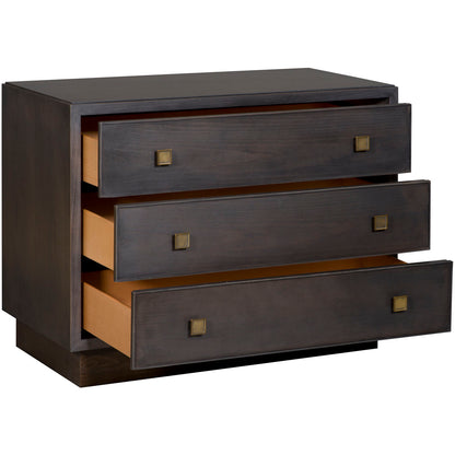 Mckinney Side Table In Harrison Gray And Silver Briar