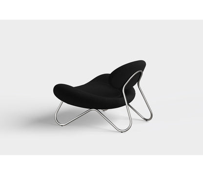 Meadow Lounge Chair, Black Painted Steel Frame