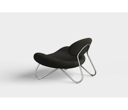 Meadow Lounge Chair, Black Painted Steel Frame