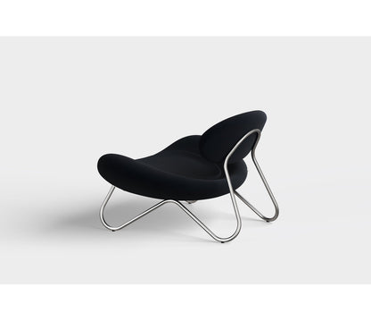 Meadow Lounge Chair, Black Painted Steel Frame