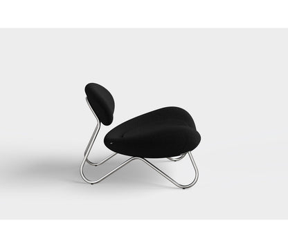 Meadow Lounge Chair, Black Painted Steel Frame