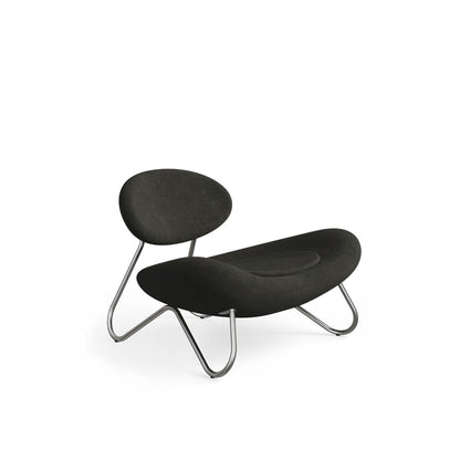 Meadow Lounge Chair, Black Painted Steel Frame