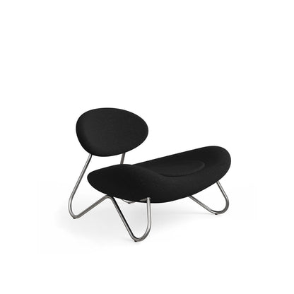Meadow Lounge Chair, Black Painted Steel Frame