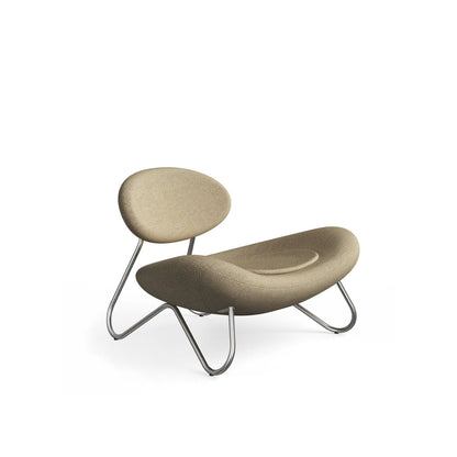 Meadow Lounge Chair, Black Painted Steel Frame