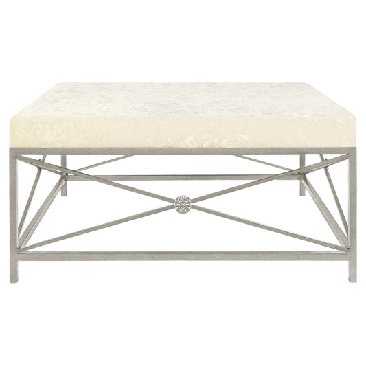Medallion 45'' Wide Square Cocktail Ottoman