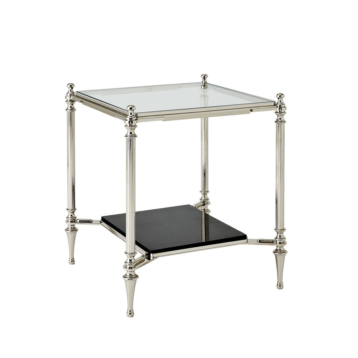 Medford Glass End Table