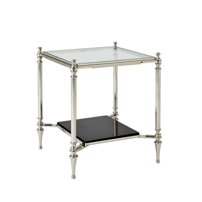 Medford Glass End Table