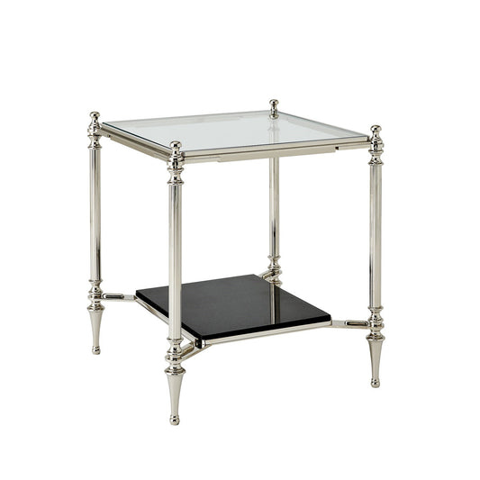 Medford Glass End Table