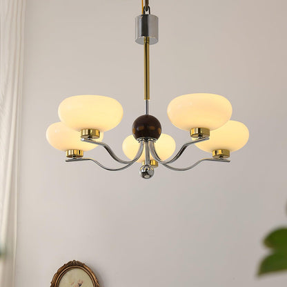 Gothic Glass Bowl Chandelier