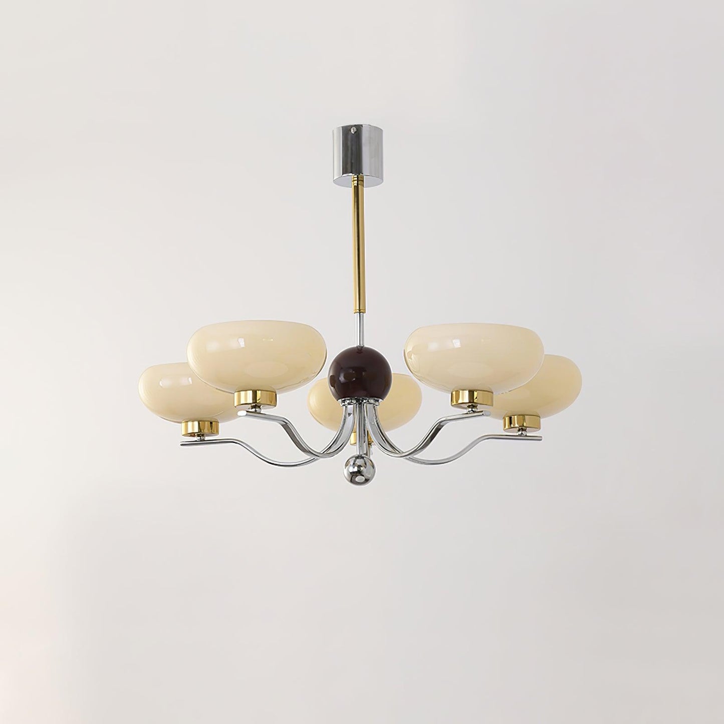 Gothic Glass Bowl Chandelier